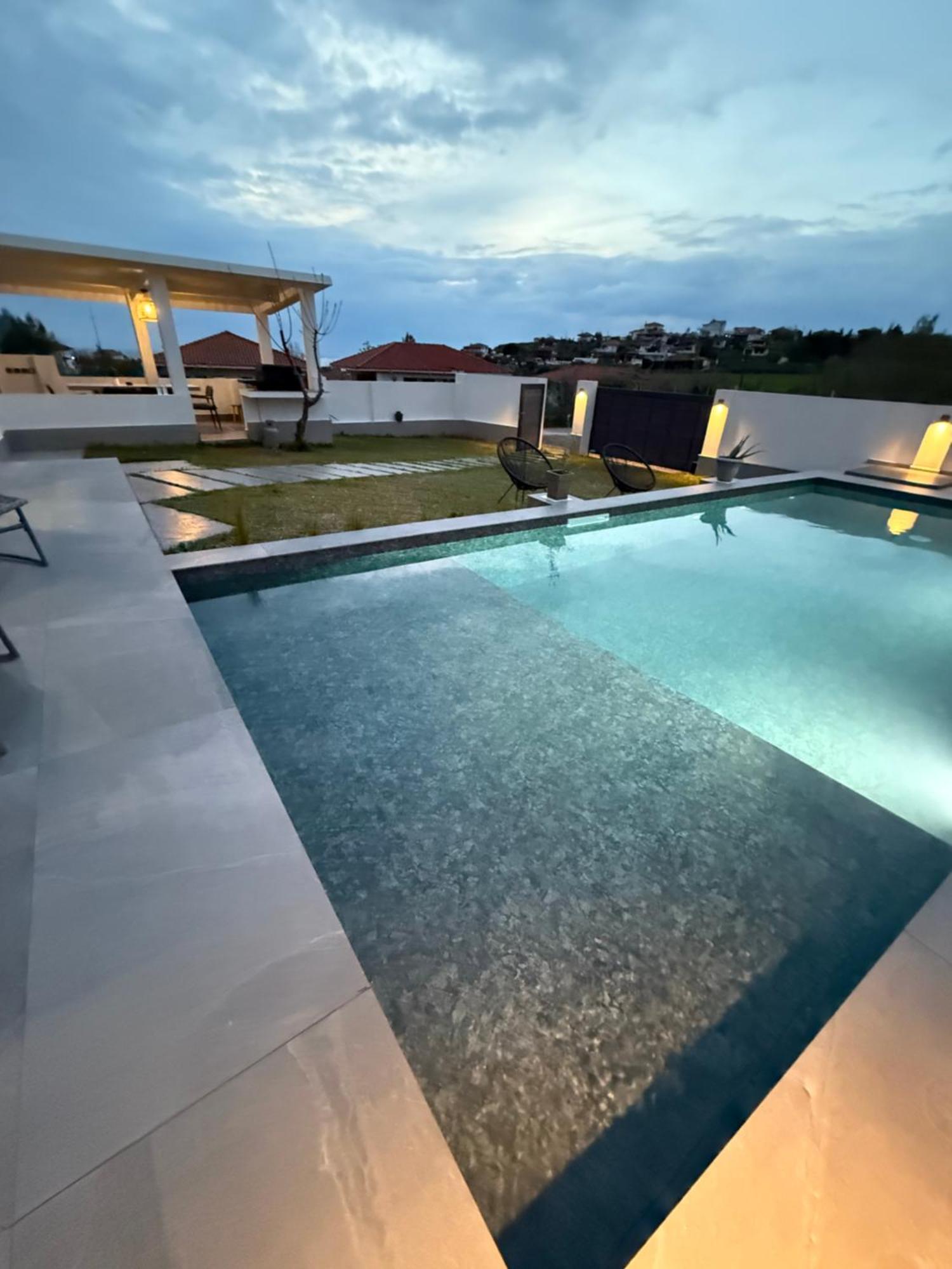 Villa Sunset Albatross Nea Poteidaia Esterno foto