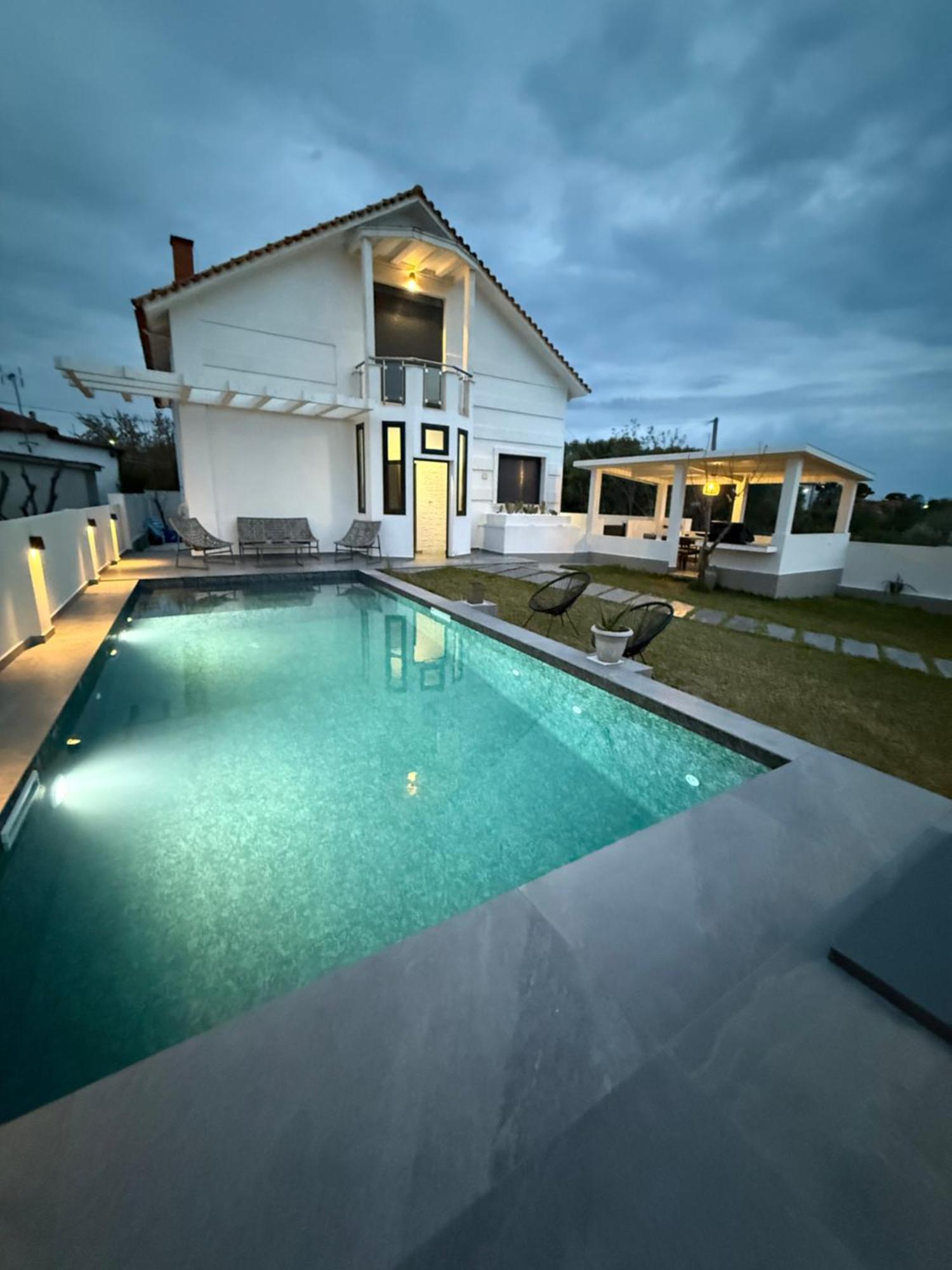 Villa Sunset Albatross Nea Poteidaia Esterno foto