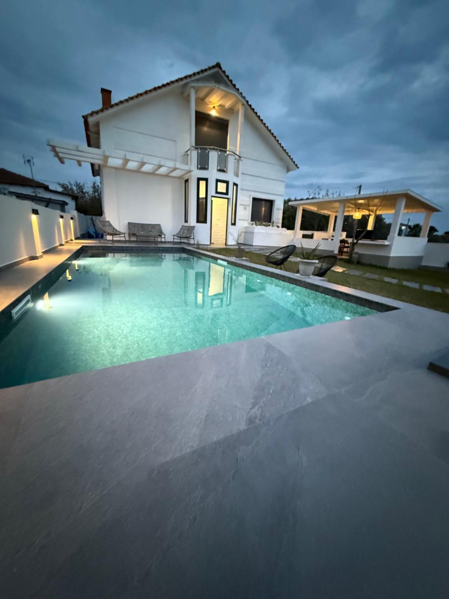 Villa Sunset Albatross Nea Poteidaia Esterno foto